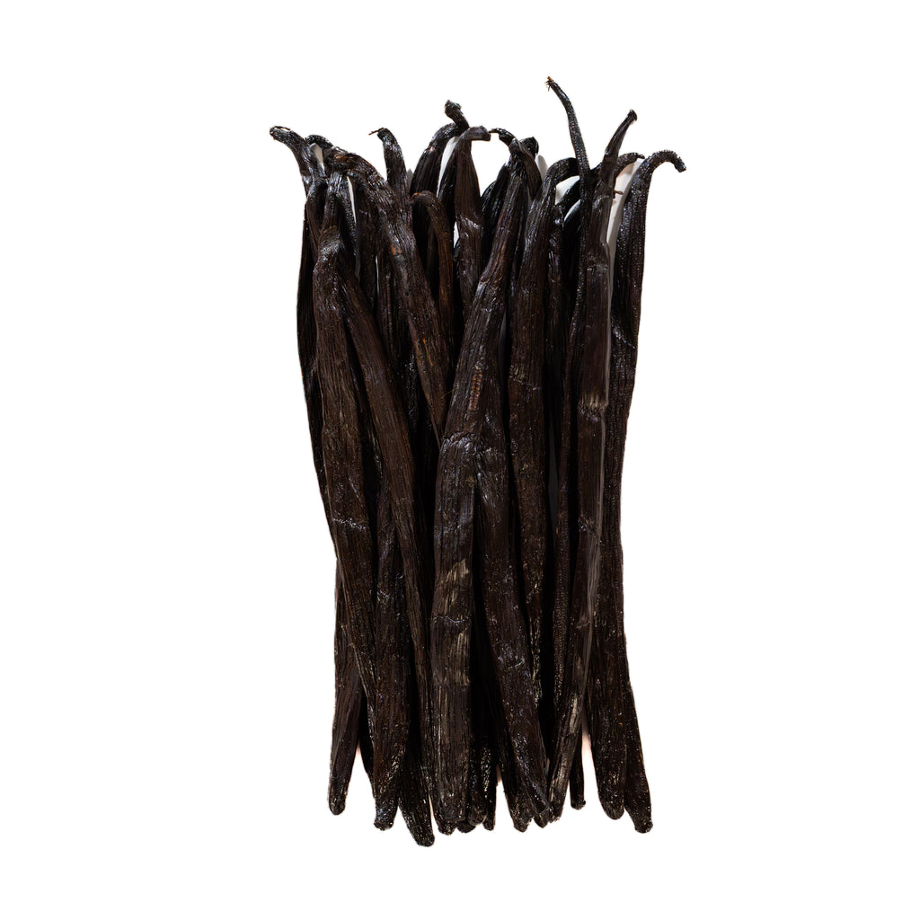 Gourmet Grade-A Ugandan Vanilla Beans, Qty. 25 Beans