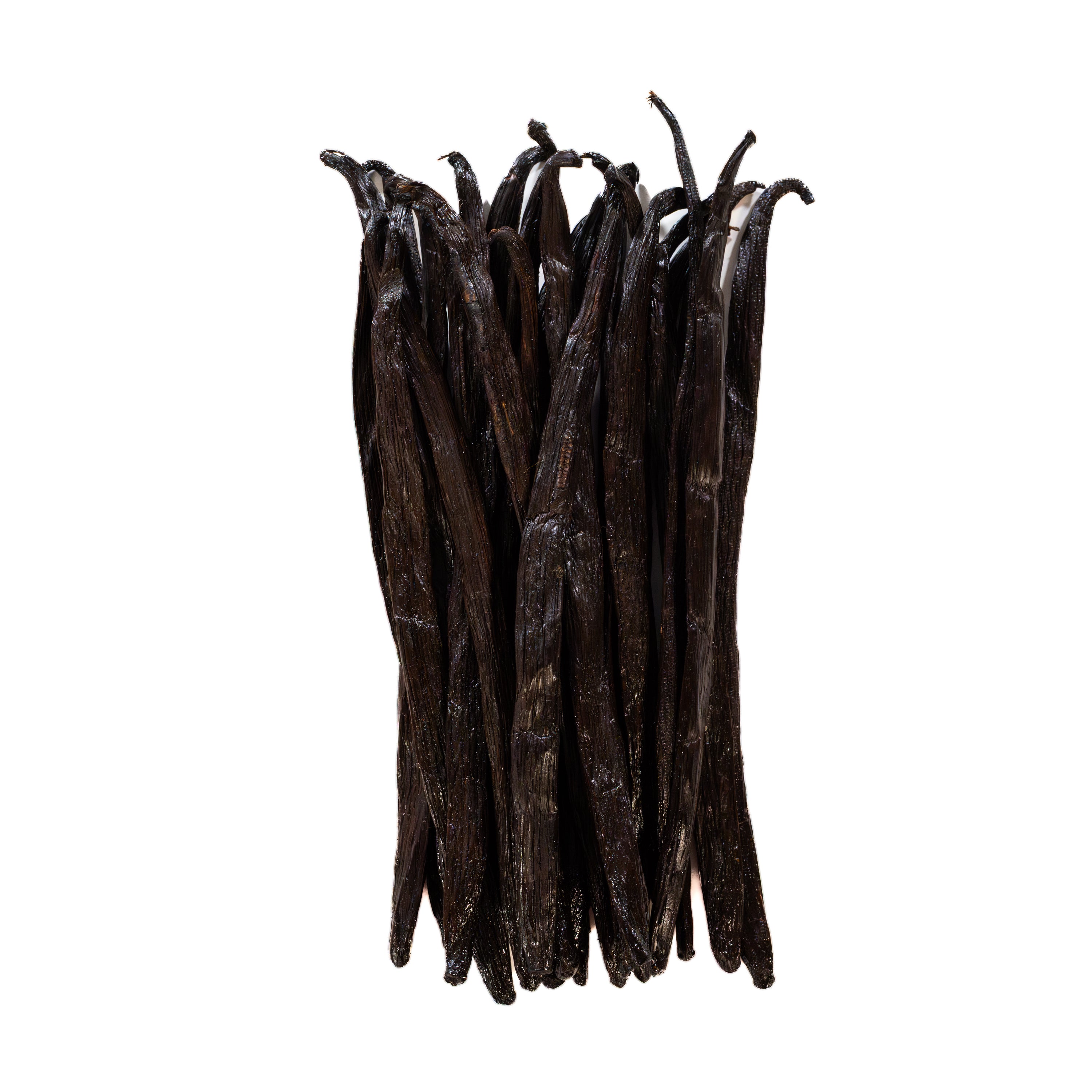 Gourmet Grade-A Ugandan Vanilla Beans, Qty. 25 Beans