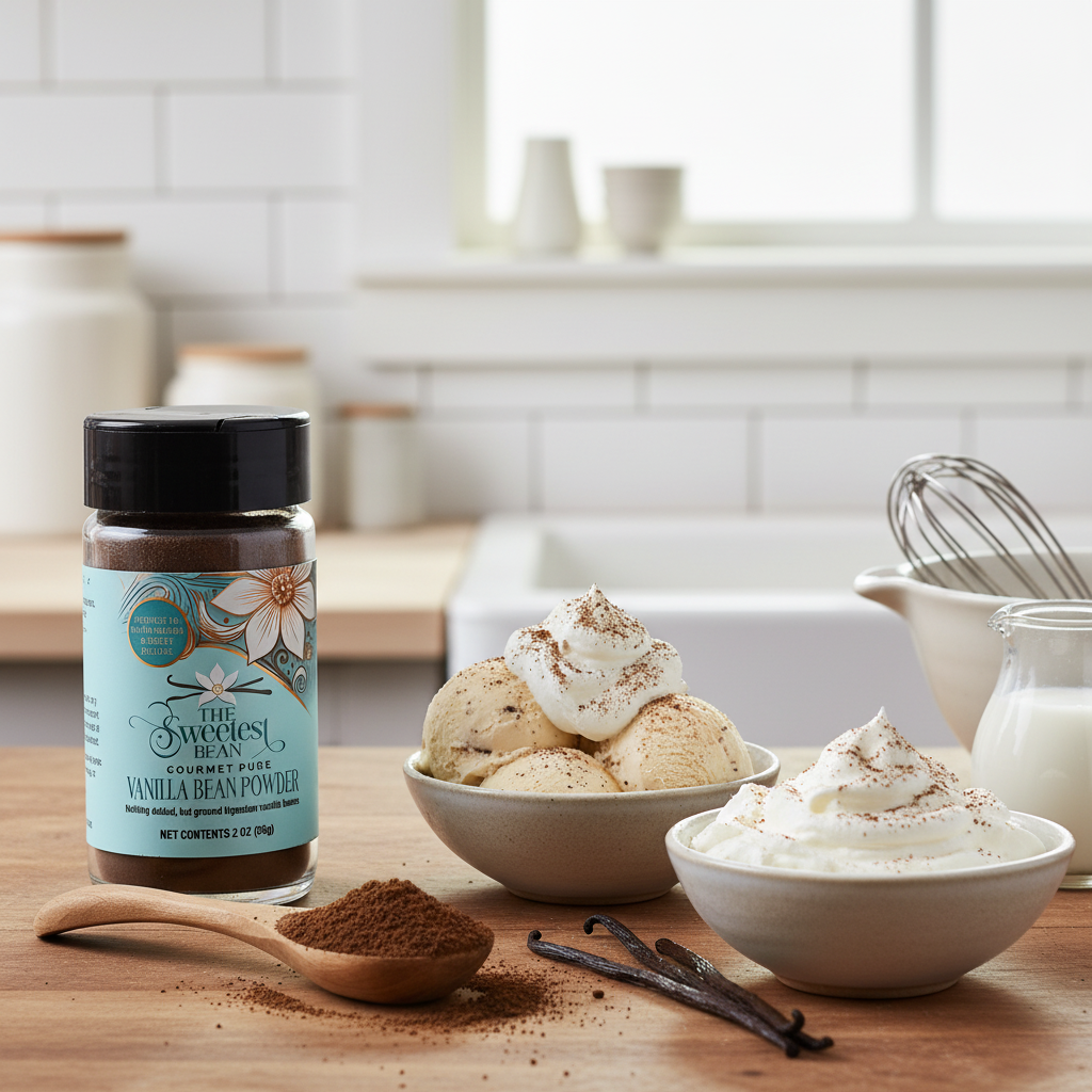 2 oz. Gourmet Pure Vanilla Bean Powder